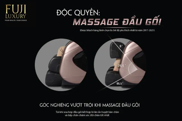 Fuji Luxury trình làng siêu phẩm ghế massage FJ 686 Lux - Xu hướng mới cho ngành công nghệ chăm sóc sức khoẻ 2022 - Ảnh 3.