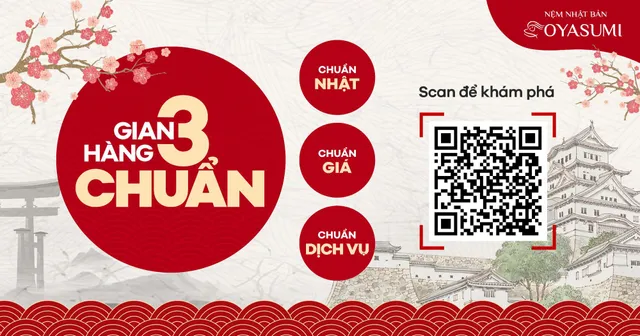 INOAC giới thiệu gian hàng nệm Nhật Bản Oyasumi “3 Chuẩn” - Ảnh 2.