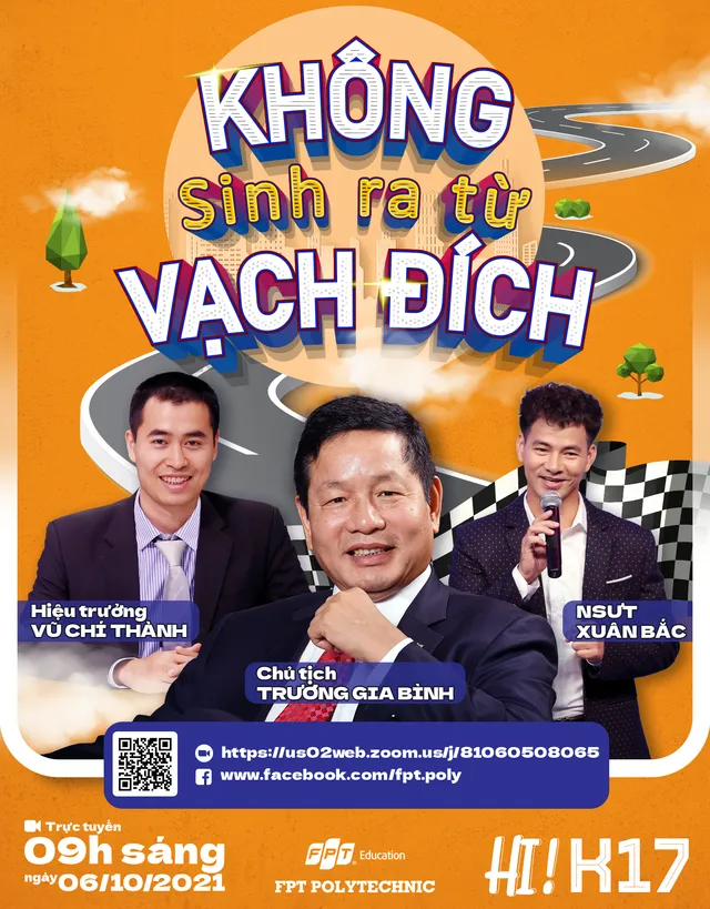 09h00 ngày 6/10, GLTT “Không sinh ra từ vạch đích” - Ảnh 1.