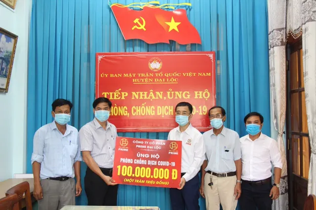 
PRIME has played an active role in the COVID-19 fighting of Vinh Phuc province and Quang Nam province
