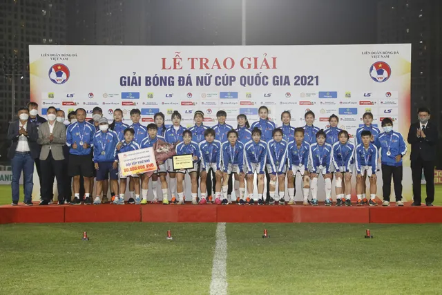 TP Hồ Chí Minh I lần thứ 2 vô địch giải bóng đá Nữ Cúp Quốc gia 2021 - Ảnh 7.