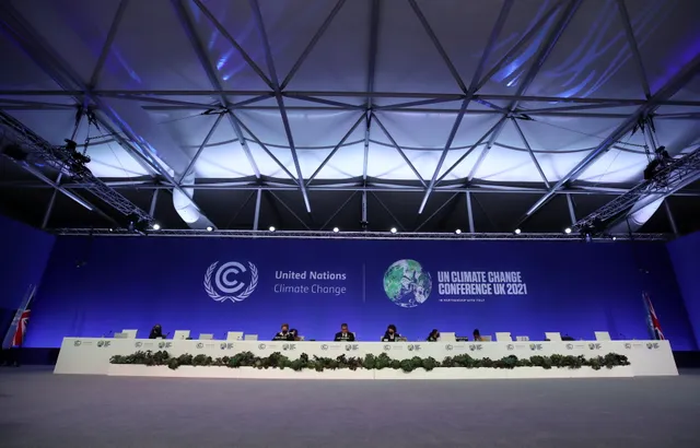 Hội nghị COP26 bế mạc với thỏa thuận mới về khí hậu toàn cầu - Ảnh 1. Hội nghị COP26 bế mạc với thỏa thuận mới về khí hậu toàn cầu - Ảnh 1.