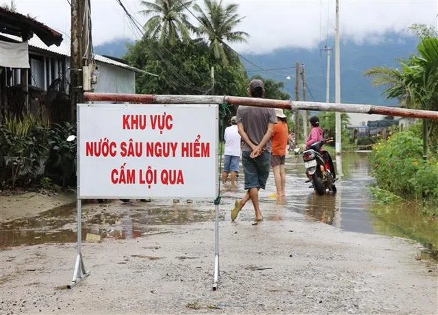 Mưa lớn kéo dài, gây ngập sâu nhiều nơi ở Phú Yên - Ảnh 3.