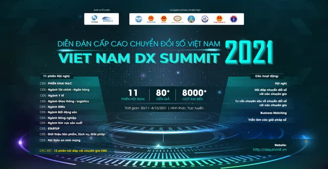 Vietnam DX Summit 2021: Tăng tốc chuyển đổi số hướng tới một Việt Nam số - Ảnh 1.