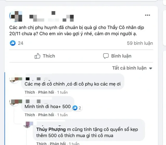 Phụ huynh đau đầu có nên tặng quà 20/11 khi học online? - Ảnh 1.