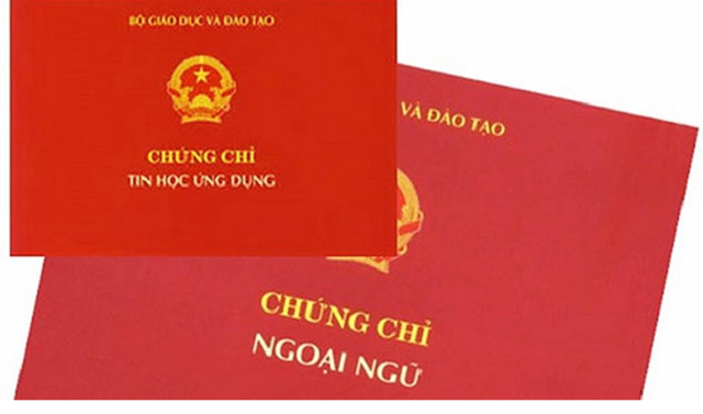 Từ tháng 8, bỏ chứng chỉ ngoại ngữ, tin học với một số công chức, viên chức - Ảnh 2.