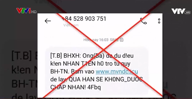 Mất hàng trăm triệu vì tin nhắn lừa đảo nhận hỗ trợ thất nghiệp - Ảnh 1.