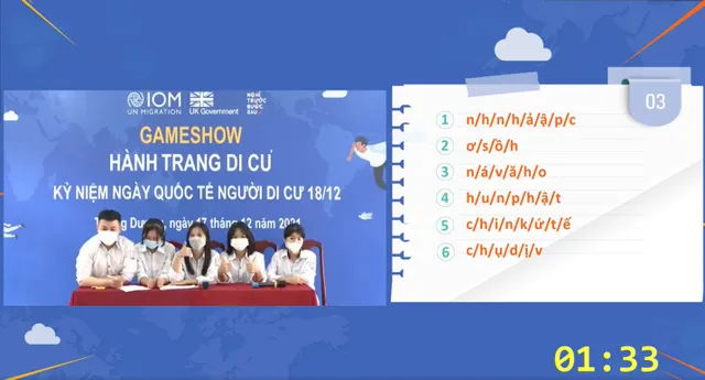 Những tiếng cười sảng khoái mà thấm thía trong gameshow trực tuyến “Hành trang di cư” - Ảnh 2.