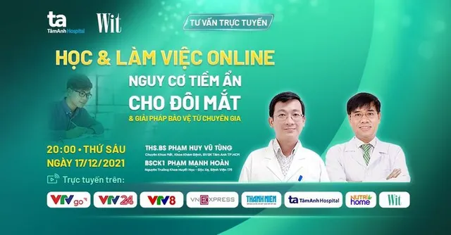 Giải pháp cải thiện các vấn đề về mắt do làm việc và học online - Ảnh 1.