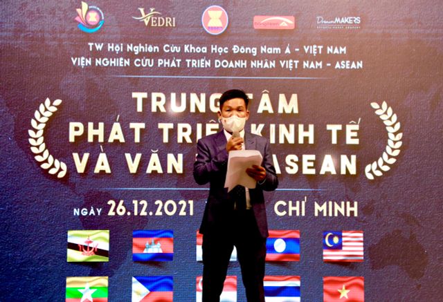 Công bố quyết định thành lập và ra mắt Trung tâm Phát triển Kinh tế và Văn hóa ASEAN - Ảnh 2.