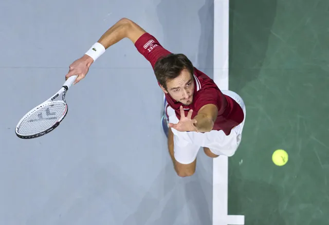 ĐT Nga giành quyền vào bán kết Davis Cup 2021 - Ảnh 4.