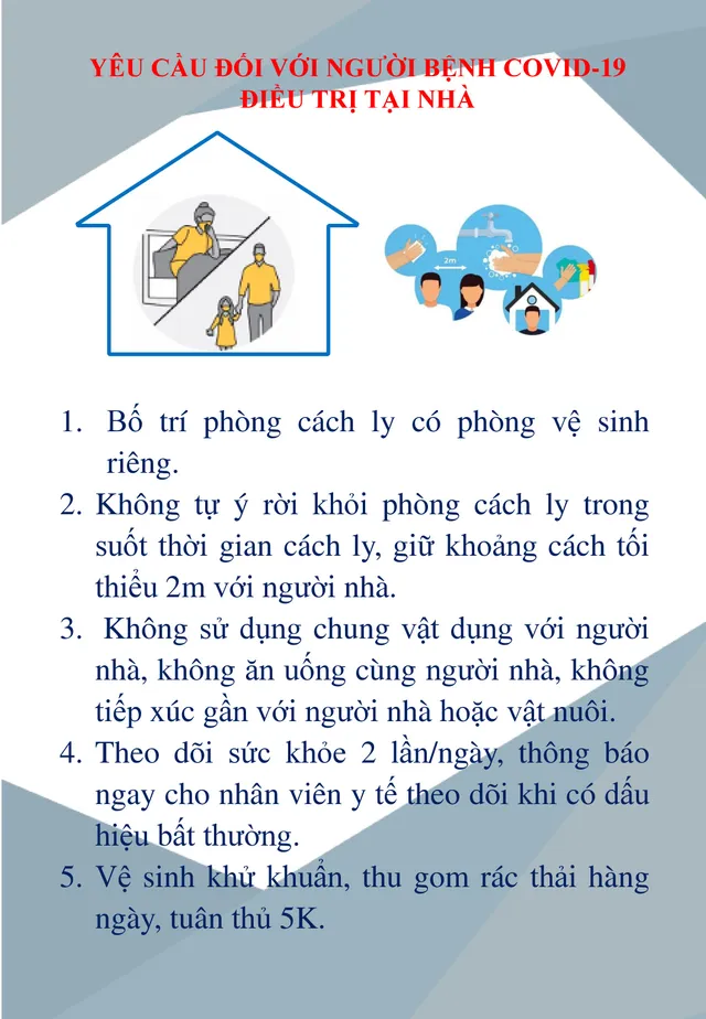 Infographic: Các quy định chung khi chăm sóc F0 tại nhà - Ảnh 1.