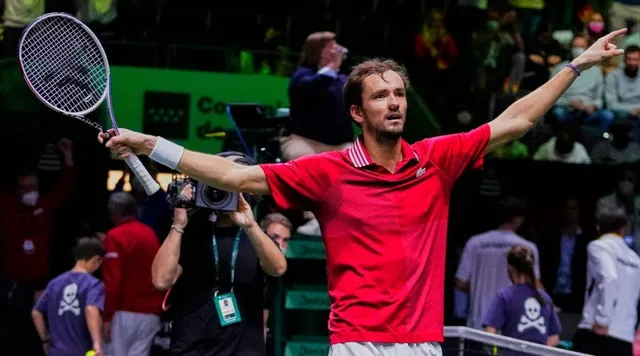 ĐT Nga giành quyền vào chung kết Davis Cup 2021 - Ảnh 1.