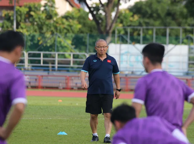 ĐT Việt Nam hoàn tất buổi rèn quân lần cuối, sẵn sàng cho trận ra quân tại AFF Suzuki Cup 2020 - Ảnh 1.