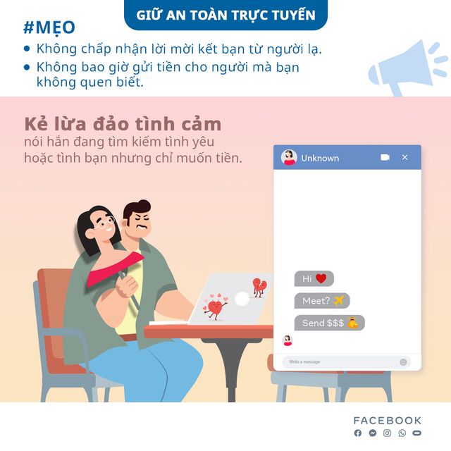 Meta tung chuỗi video phòng chống lừa đảo, giúp người dùng bảo vệ bản thân trên môi trường trực tuyến - Ảnh 3.