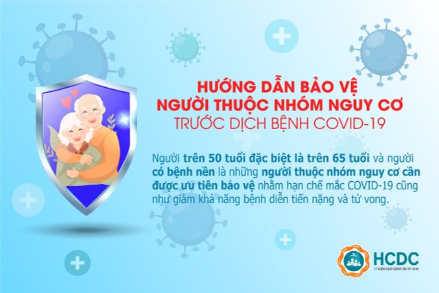 Hướng dẫn bảo vệ người thuộc nhóm nguy cơ trước dịch bệnh COVID-19 - Ảnh 1.