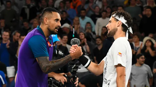 Ngược dòng ngoạn mục, Dominic Thiem vượt qua Nick Kyrgios - Ảnh 2.