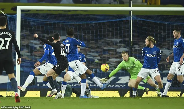 Everton 1-3 Manchester City: Man City xây chắc ngôi đầu - Ảnh 1.