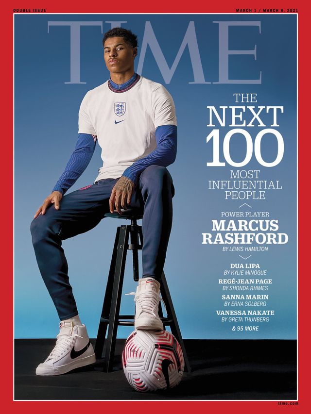 Marcus Rashford được bầu chọn 100 nhân vật ảnh hưởng nhất thế giới - Ảnh 3.