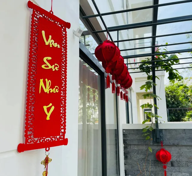 Thanh Vân Hugo chăm chút từng góc nhà nhỏ đón Tết - Ảnh 3. Thanh Vân Hugo chăm chút từng góc nhà nhỏ đón Tết - Ảnh 3.