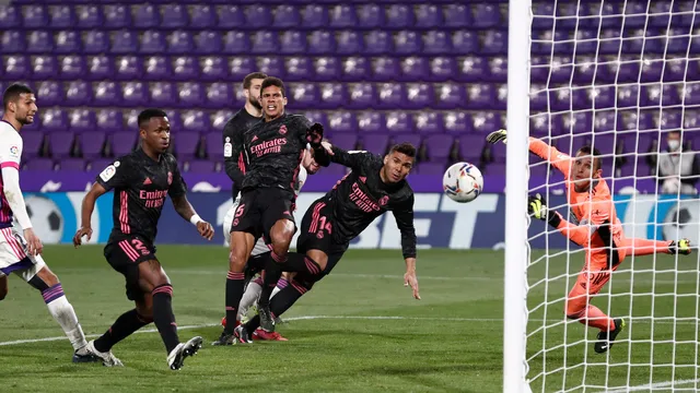 Real Valladolid 0-1 Real Madrid: Áp sát ngôi đầu - Ảnh 1.