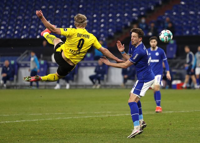 Schalke 0-4 Dortmund: Erling Haaland tiếp tục đặt dấu ấn - Ảnh 1.