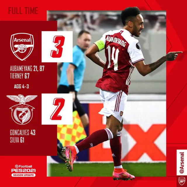 Arsenal 3-2 Benfica: Rượt đuổi nghẹt thở, thắng lợi cảm xúc! - Ảnh 5.