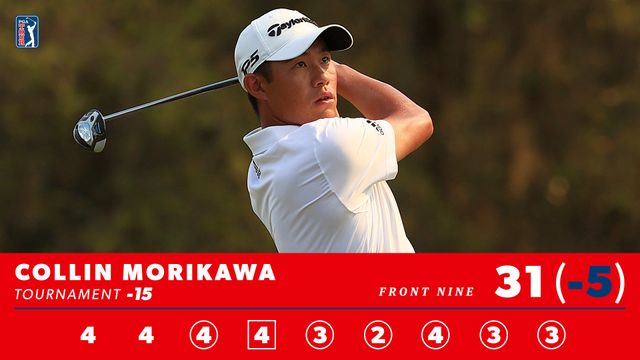 Collin Morikawa vươn lên dẫn đầu giải golf Workday Championship - Ảnh 1.