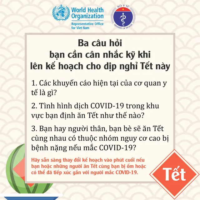 Để đón Tết an toàn trong mùa dịch, Bộ Y tế khuyến cáo những gì? - Ảnh 2.