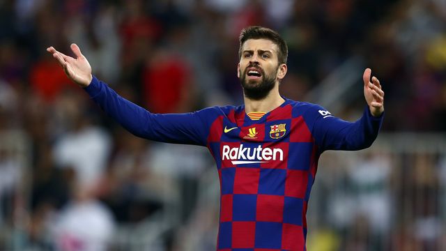 Pique tố trọng tài La Liga đều thân Real Madrid - Ảnh 1.