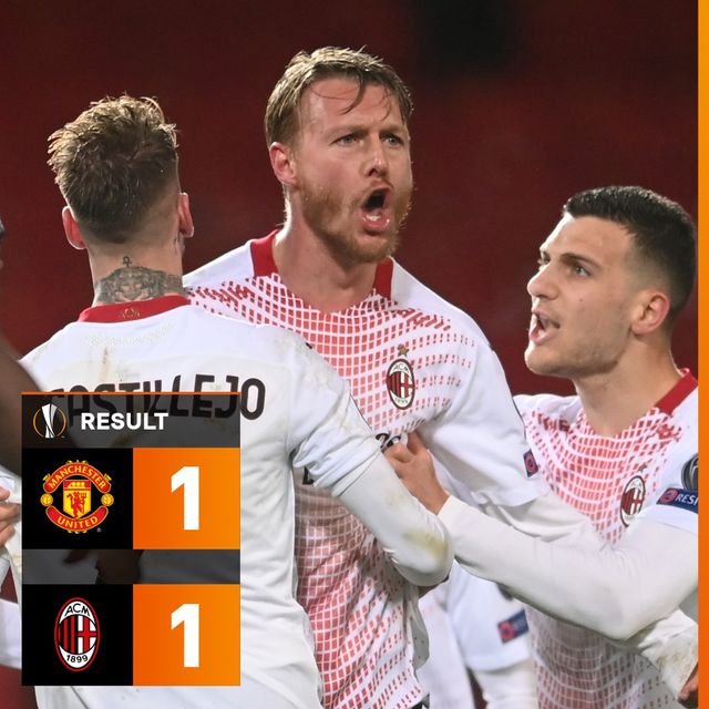 Kết quả lượt đi vòng 1/8 UEFA Europa League: Man Utd 1-1 AC Milan, Olympiacos 1-3 Arsenal, Tottenham 2-0 Dinamo Zagreb - Ảnh 2.