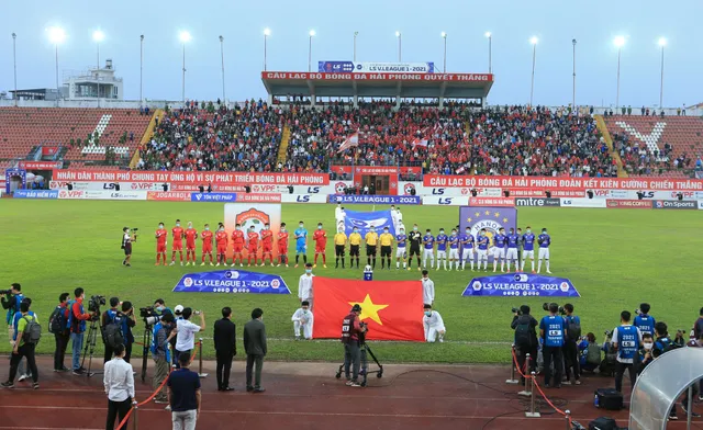 ẢNH: Đánh bại CLB Hải Phòng, CLB Hà Nội có chiến thắng đầu tiên tại V.League 2021 - Ảnh 5. ẢNH: Đánh bại CLB Hải Phòng, CLB Hà Nội có chiến thắng đầu tiên tại V.League 2021 - Ảnh 5.