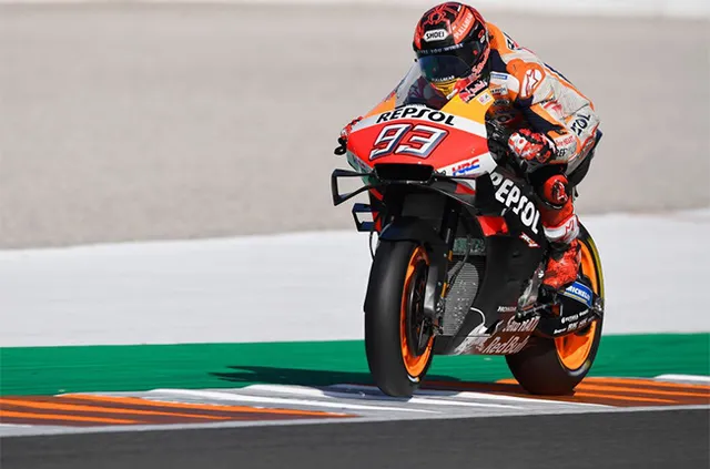 Moto GP: Marc Marquez trở lại tập luyện tại Tây Ban Nha - Ảnh 1.