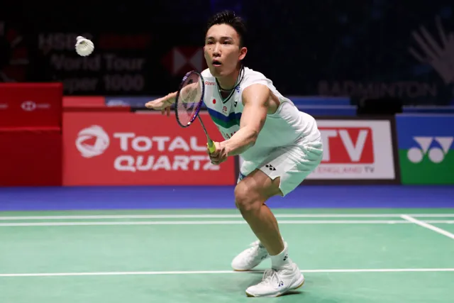 Giải cầu lông Toàn Anh 2021: Kento Momota khởi đầu thuận lợi - Ảnh 1.