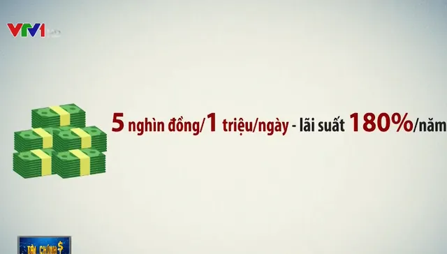 Tín dụng đen lãi suất 1.000%/năm - Ảnh 1.