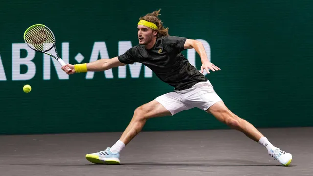 Giải quần vợt Rotterdam mở rộng 2021: Tsitsipas hẹn Rublev tại bán kết, Nishikori dừng bước - Ảnh 1.