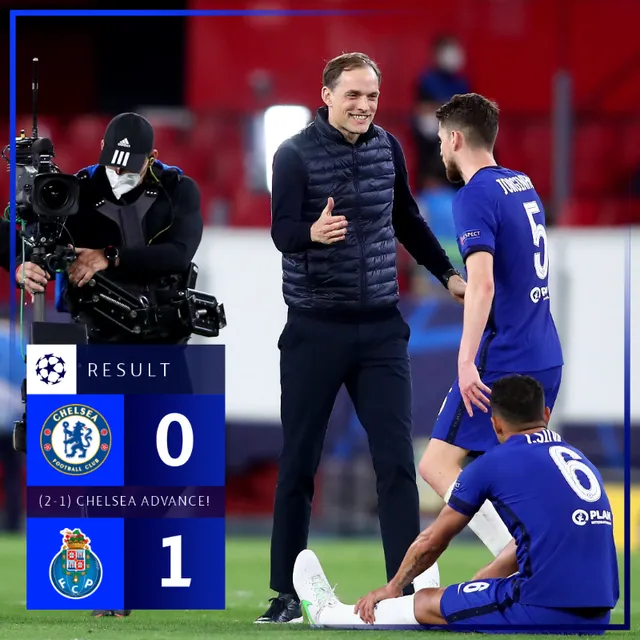 Thua Porto ở lượt về, Chelsea vẫn giành quyền vào bán kết Champions League - Ảnh 4.