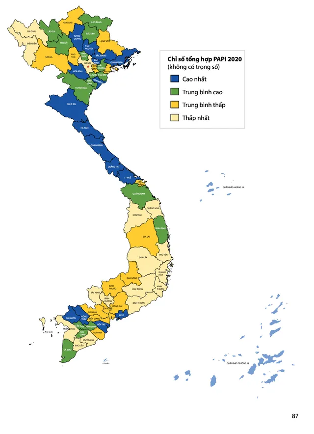 PAPI 2020: Quảng Ninh đứng đầu cả nước, Hà Nội thuộc nhóm thấp nhất - Ảnh 4. PAPI 2020: Quảng Ninh đứng đầu cả nước, Hà Nội thuộc nhóm thấp nhất - Ảnh 4.