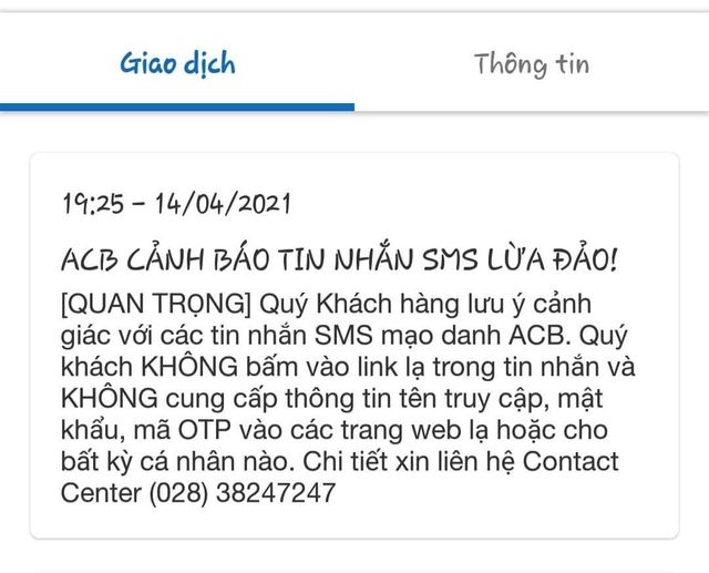 Tin nhắn lừa đảo mạo danh ngân hàng tiếp tục hoành hành, nhiều người mất tiền oan - Ảnh 1.