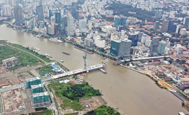 TP Hồ Chí Minh: Dừng thi công lâu, cầu Thủ Thiêm 2 đối mặt nhiều rủi ro - Ảnh 1.