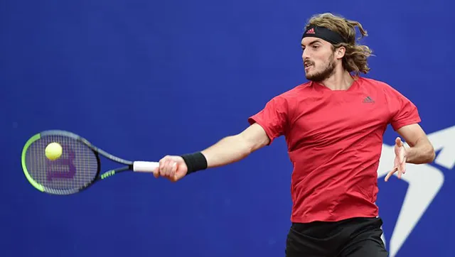 Tứ kết Barcelona mở rộng 2021: Rublev thua sốc Sinner, Tsitsipas dễ dàng đi tiếp - Ảnh 3.