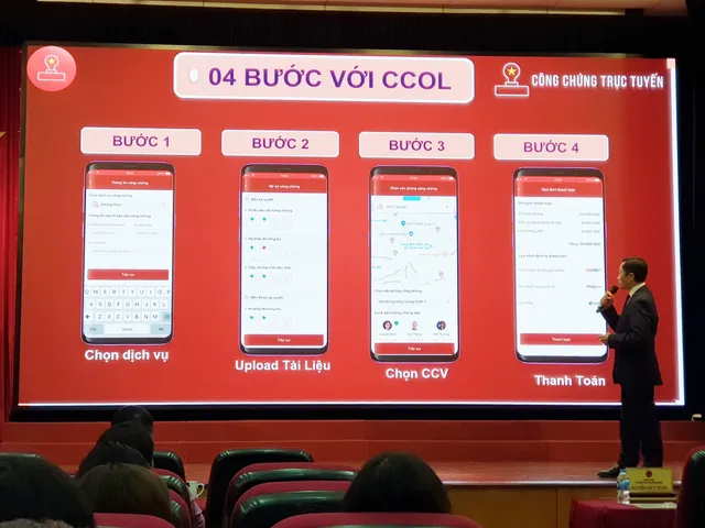 Ra mắt nền tảng công chứng trực tuyến CCOL - Ảnh 3.