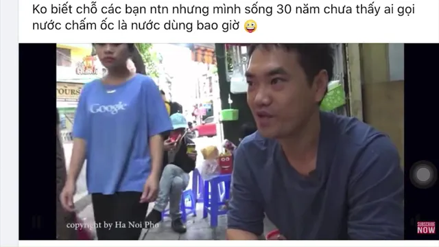 Kênh YouTube review ẩm thực Hà Nội bị phản đối mạnh mẽ vì sai kiến thức - Ảnh 2.