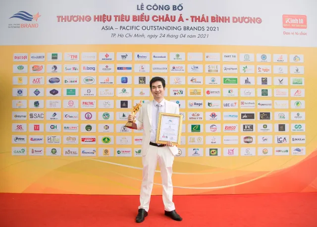 Giải thưởng Top 10 Thương hiệu tiêu biểu châu Á - Thái Bình Dương 2021 - Easy Edu vươn mình mạnh mẽ - Ảnh 1.