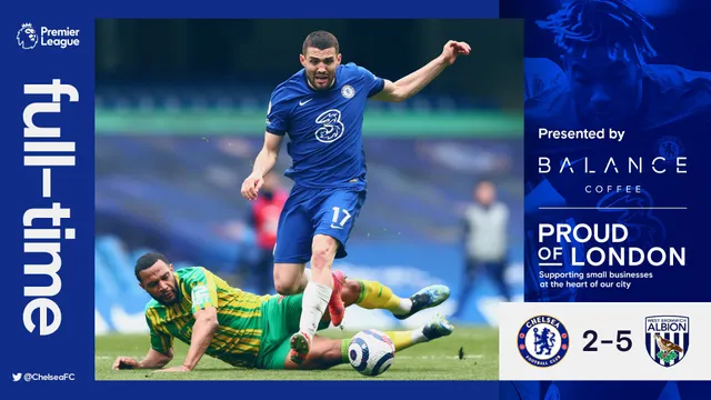 Chelsea 2-5 West Brom: Tấm thẻ đỏ tai hại của Thiago Silva - Ảnh 5.