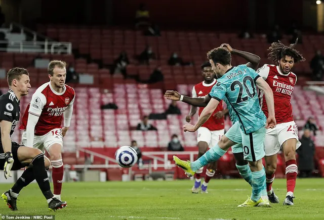 Arsenal 0-3 Liverpool: Sự khác biệt từ Diogo Jota - Ảnh 3. Arsenal 0-3 Liverpool: Sự khác biệt từ Diogo Jota - Ảnh 3.