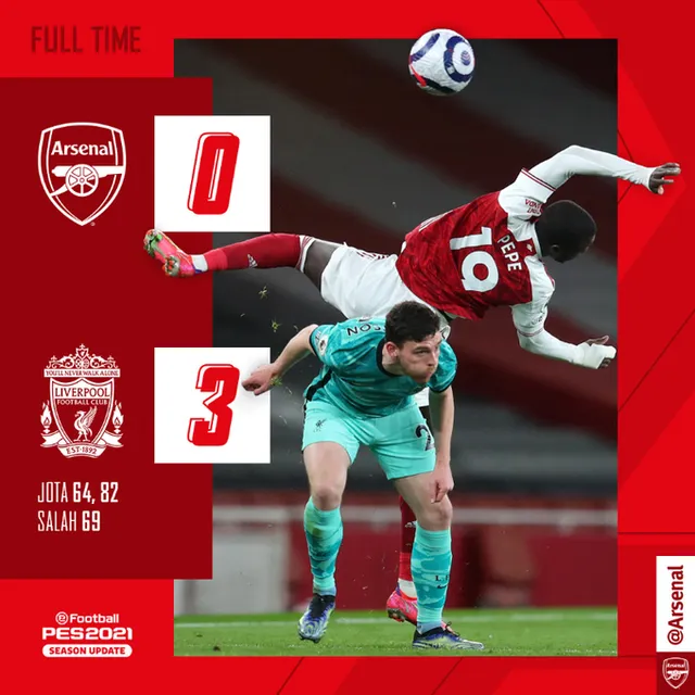 Arsenal 0-3 Liverpool: Sự khác biệt từ Diogo Jota - Ảnh 4. Arsenal 0-3 Liverpool: Sự khác biệt từ Diogo Jota - Ảnh 4.