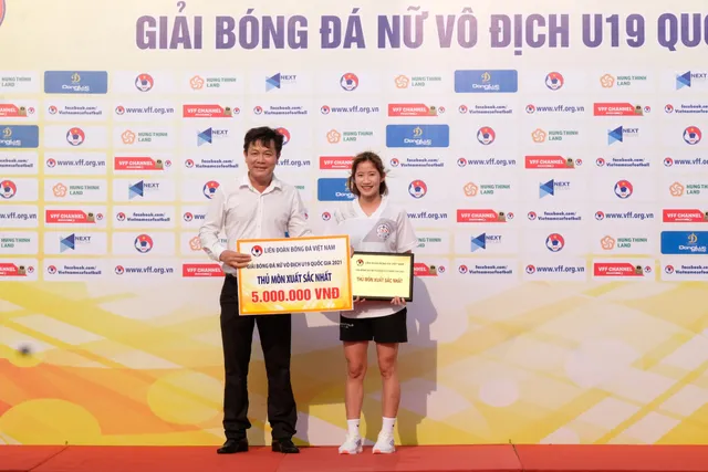 Ảnh: Than KSVN vô địch Giải bóng đá nữ U19 Quốc gia 2021 - Ảnh 2.