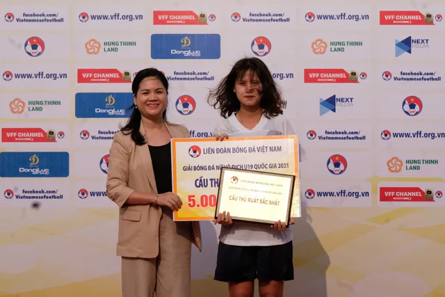 Ảnh: Than KSVN vô địch Giải bóng đá nữ U19 Quốc gia 2021 - Ảnh 3.