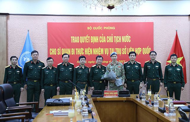 Sĩ quan thứ 3 của Việt Nam trúng tuyển vào làm việc tại Trụ sở Liên hợp quốc - Ảnh 2.